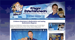 Desktop Screenshot of krisgar-entertainments.co.uk